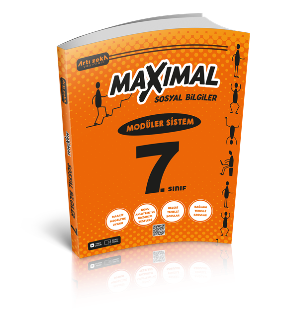 Artı Zeka Yayınları 7. Sınıf Maximal Sosyal Bilgiler Modüler Sistem