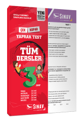 Sınav Yayınları 3. Sınıf Tüm Dersler Yaprak Test