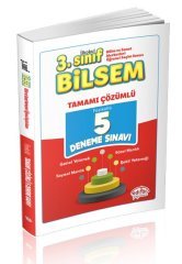 Editör Yayınları 3.Sınıf Bilsem Tamamı Çözümlü 5 Deneme Seti