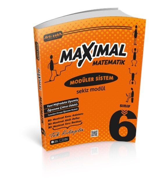 Artı Zeka Yayınları 6. Sınıf Maximal Matematik Sekiz Modül