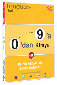 Tonguç Akademi Yayınları 9.Sınıf 0'dan 9'a Kimya Konu Anlatımlı Soru Bankası