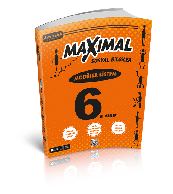 Artı Zeka Yayınları 6. Sınıf Maximal Sosyal Bilgiler Modüler Sistem