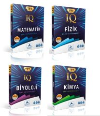 PARAF YAYINLARI IQ SERİSİ MATEMATİK FİZİK KİMYA BİYOLOJİ SET