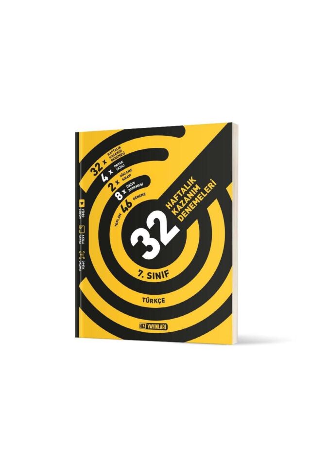 Hız Yayınları 7. Sınıf Türkçe Denemeleri 46 Deneme