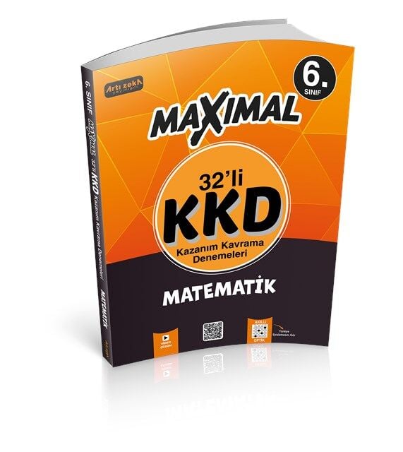 Artı Zeka Yayınları 6. Sınıf Maximal 32'li KKD Matematik Kazanım Kavrama Denemeleri