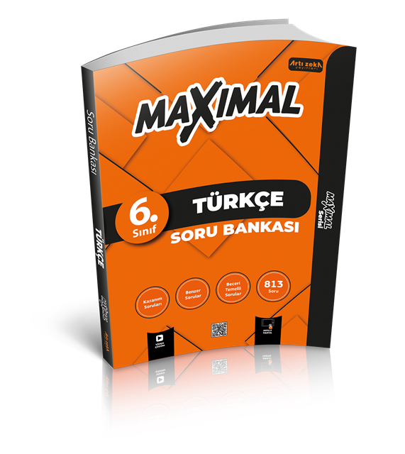Artı Zeka Yayınları 6. Sınıf Maximal Türkçe Soru Bankası