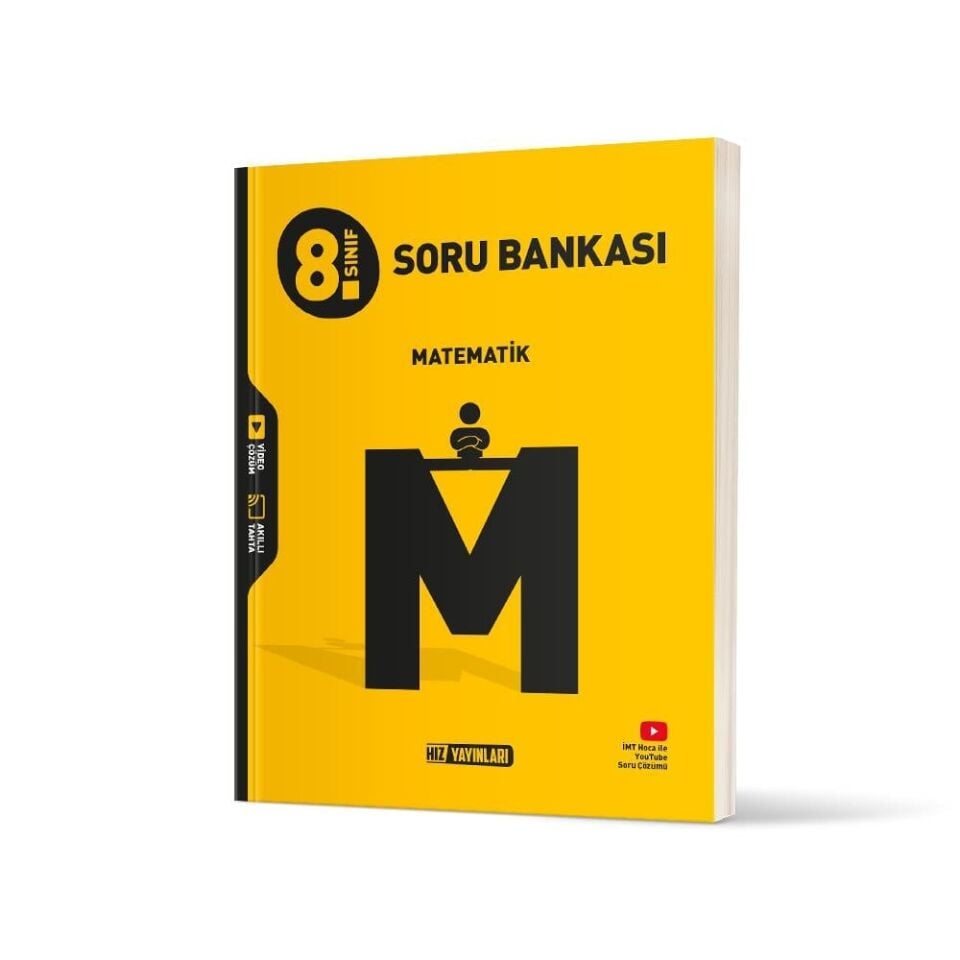 Hız Yayınları 8. Sınıf Matematik Soru Bankası LGS