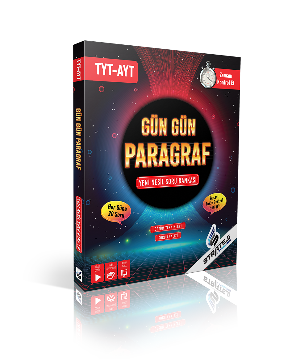 Strateji Yayınları TYT AYT Gün Gün Paragraf Soru Bankası