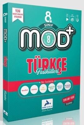 Paragraf Yayınları 8. Sınıf Mod+ Türkçe Fasikülleri
