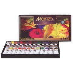 Maries Akrilik Boya Seti 12x12 ml