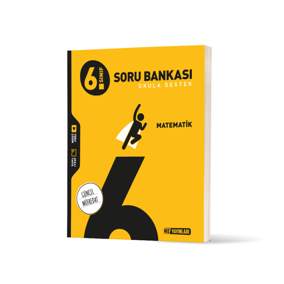 Hız Yayınları 6. Sınıf Matematik Soru Bankası