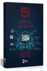 İsem Yayınları Farklı İsem 5. Sınıf Sosyal Bilgiler Soru Bankası 2021 - 2022