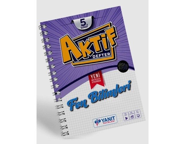 Yanıt Yayınları 5. Sınıf Fen Bilimleri Aktif Defter