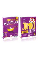 4. Sınıf Olimpiyat Sorularıyla Jumbo Soru Bankası + Tüm Dersler Jumbo Deneme / 2 Kitap
