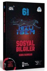 İsem Yayınları Hızlı İsem 6. Sınıf Sosyal Bilgiler Soru Bankası 2021 - 2022