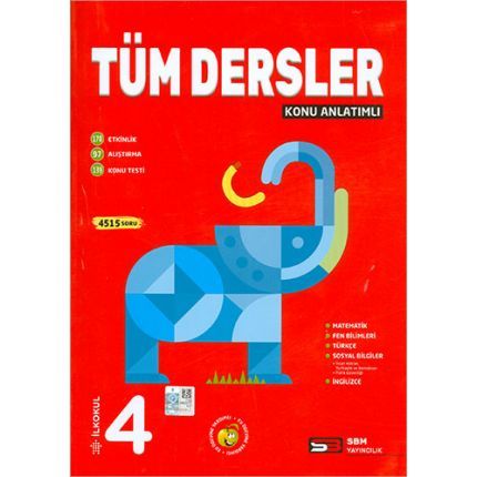 SBM Yayınları 4.Sınıf Tüm Dersler Konu Anlatımı