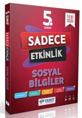 Yanıt Yayınları 5. Sınıf Sadece Etkinlik Sosyal Bilgiler
