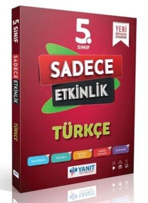 Yanıt Yayınları 5. Sınıf Sadece Etkinlik Türkçe