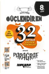 8.Sınıf Güçlendiren 32 Haftalık Paragraf Kazanım Denemeleri