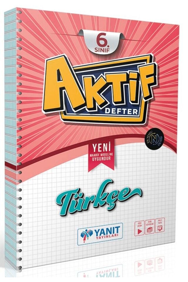 Yanıt Yayınları 6. Sınıf Türkçe Aktif Defter