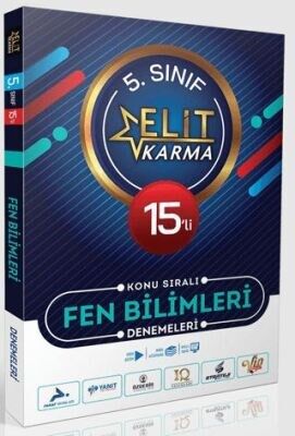 Elit Karma 5. Sınıf 15'li Konu Sıralı Fen Bilimleri Denemeleri