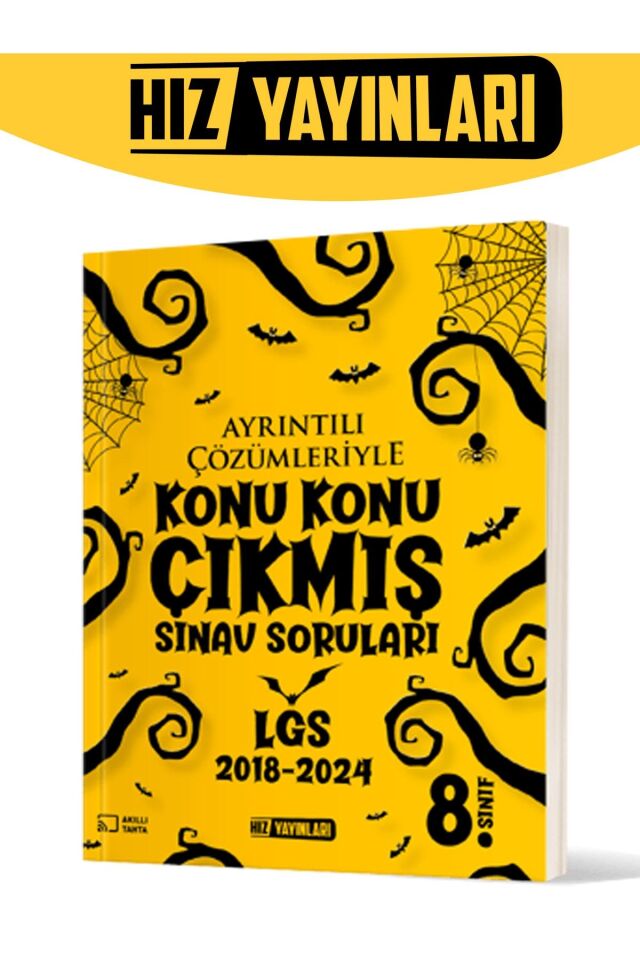 Hız Yayınları 8. Sınıf LGS Konu Konu Çıkmış Sınav Soruları