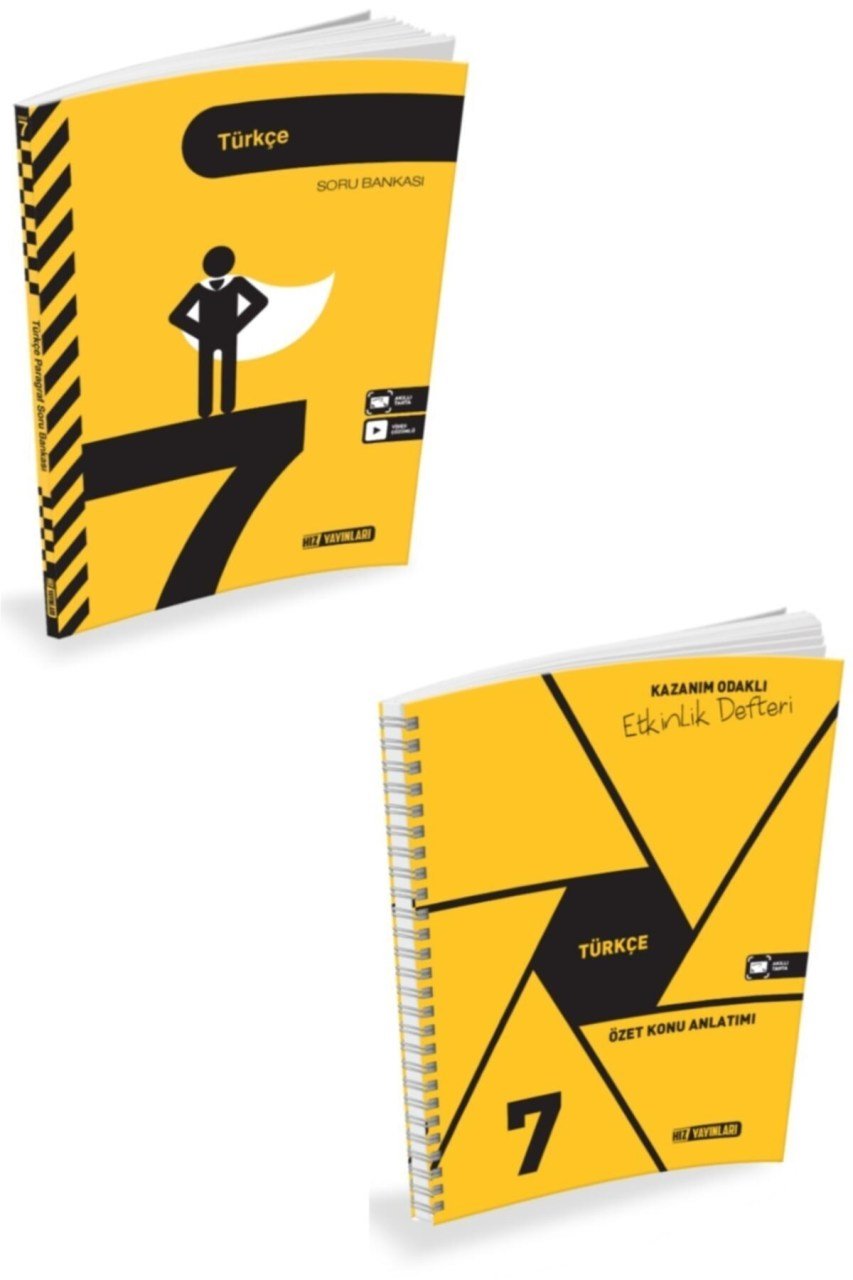 Hız Yayınları 7. Sınıf  Türkçe  Set