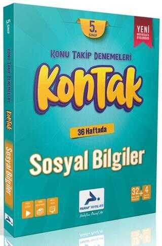 Paraf Yayınları 5. Sınıf Kontak Sosyal Bilgiler Konu Takip Denemeleri