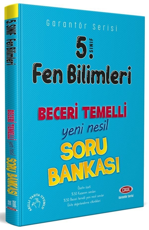 Data Yayınları 5. Sınıf Fen Bilimleri Beceri Temelli Soru Bankası