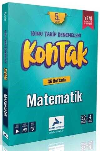 Paraf Yayınları 5. Sınıf Kontak Matematik Konu Takip Denemeleri