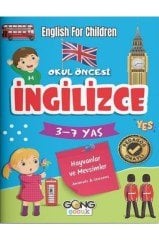 Gong Çocuk Okul Öncesi Ingilizce 3-7 Yaş 5 Kitap Set Gong Çocuk