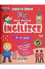 Gong Çocuk Okul Öncesi Ingilizce 3-7 Yaş 5 Kitap Set Gong Çocuk