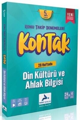 Paraf Yayınları 5. Sınıf Kontak Din Kültürü ve Ahlak Bilgisi Konu Takip Denemeleri