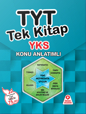 Örnek Akademi Yayınları TYT Tek Kitap Konu Anlatımlı