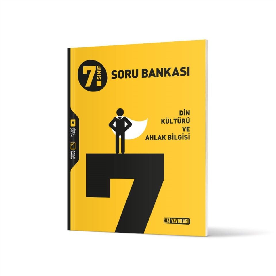 Hız Yayınları 7. Sınıf Din Kültürü ve Ahlak Bilgisi Soru Bankası