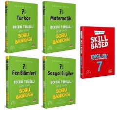 Data Yayınları 7. Sınıf 5'li Beceri Temelli Soru Bankası(T-M-F-S-İ)