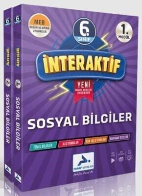 Paraf Yayınları 6. Sınıf İnteraktif Sosyal Bilgiler Soru Bankası