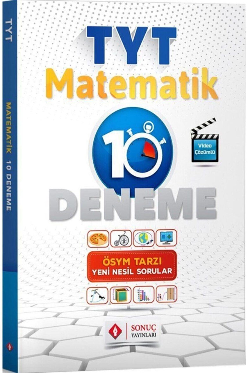 Sonuç Yayınları TYT Matematik 10 Deneme