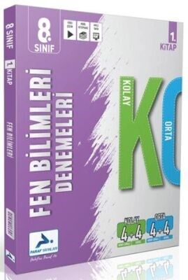 Paraf Yayınları 8. Sınıf KO Fen Bilimleri Denemeleri 1. Kitap