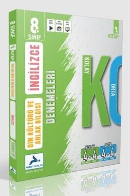 Paraf Yayınları 8. Sınıf KO Din Kültürü ve Ahlak Bilgisi - İngilizce Denemeleri 1. Kitap
