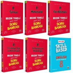 Data Yayınları 8. Sınıf 6'lı Beceri Temelli Soru Bankası(T-M-F-S-D-İ)