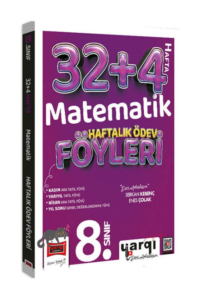 Yargı Yayınları 8. Sınıf Matematik Haftalık Ödev Föyleri