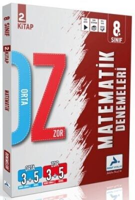 Paraf Yayınları 8. Sınıf OZ Matematik Denemeleri 2. Kitap