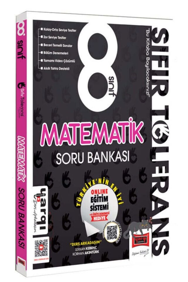 Yargı Yayınları 8. Sınıf Matematik Sıfır Tolerans Soru Bankası