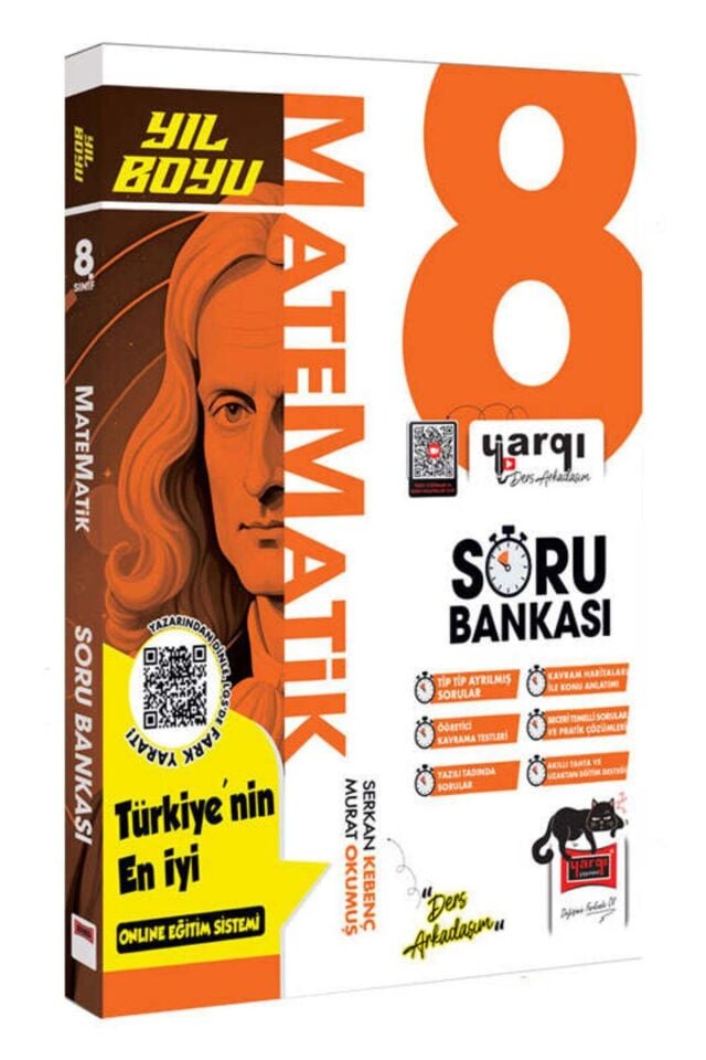 Yargı Yayınları 8. Sınıf Yıl Boyu Matematik Soru Bankası