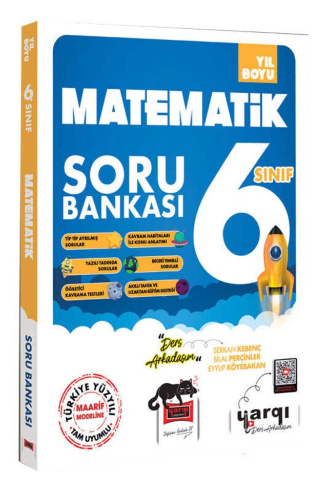 Yargı Yayınları 6. Sınıf Yıl Boyu Matematik Soru Bankası