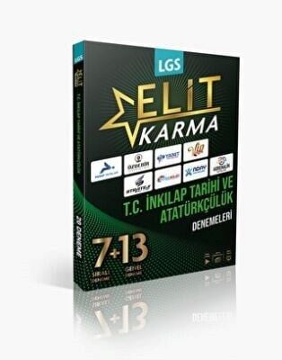Elit Karma 8. Sınıf LGS 20'li T.C. İnkılap Tarihi ve Atatürkçülük Denemeleri