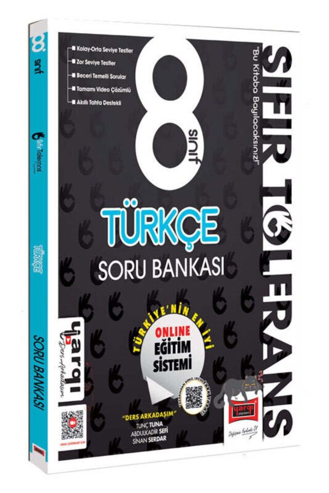 Yargı Yayınları 8. Sınıf Türkçe Sıfır Tolerans Soru Bankası