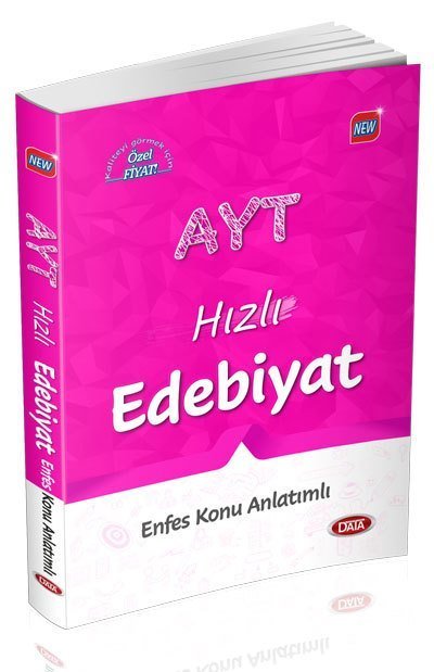Data Yayınları AYT Hızlı Edebiyat Enfes Konu Anlatımlı