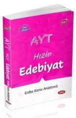 Data Yayınları AYT Hızlı Edebiyat Enfes Konu Anlatımlı